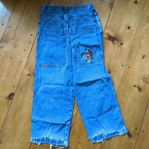 Original JNCO jeans tophat skull design 32 x 30